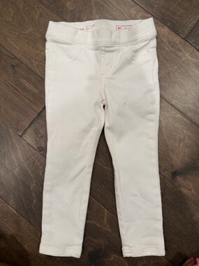 Vineyard Vines Kids White Pull-On Stretch Leggings